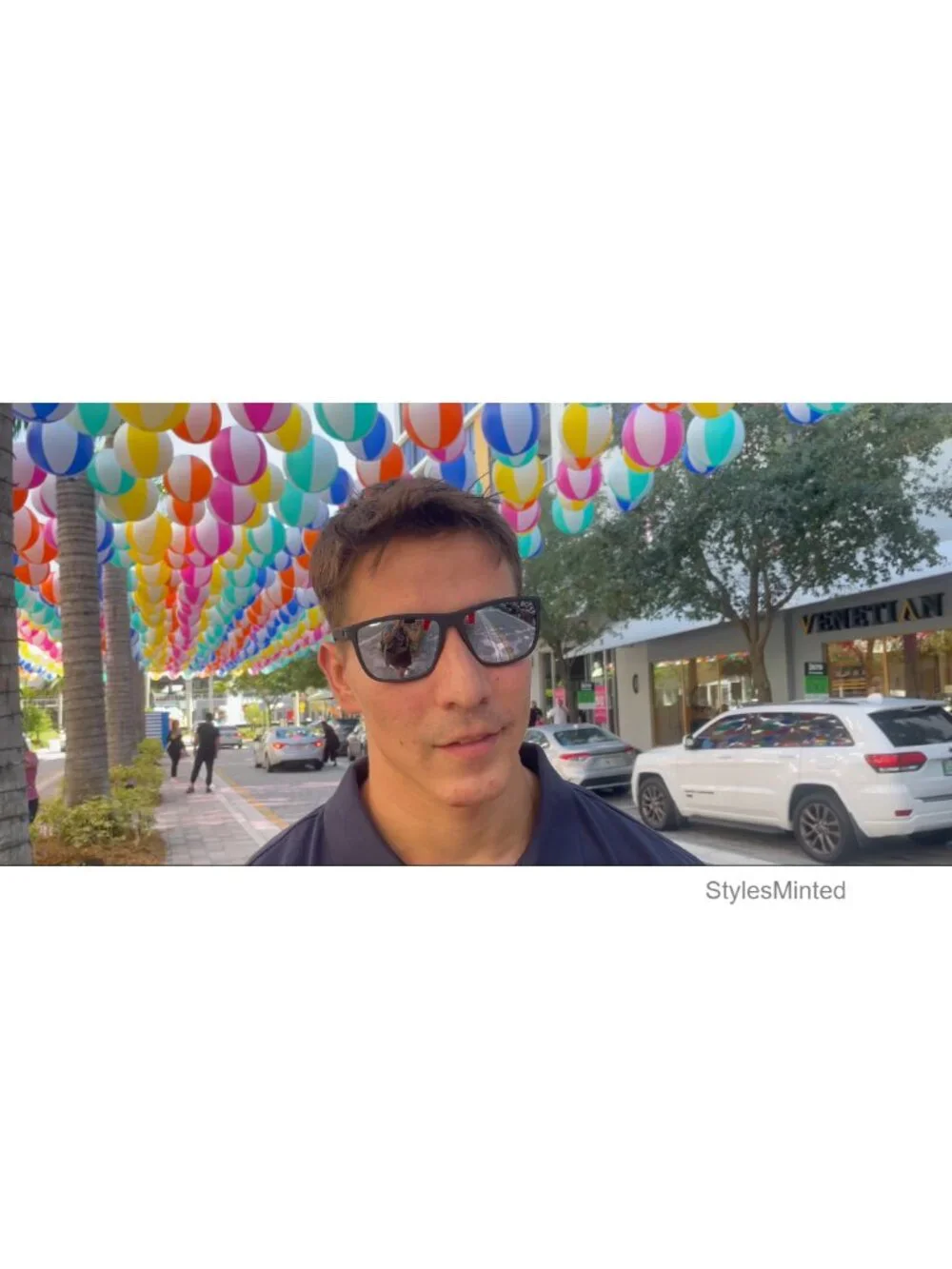 Square Polarized Sunglasses Lightweight Frame UV Protection